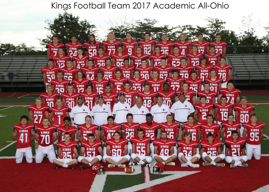 KHS Football Academic All Ohio Football Team