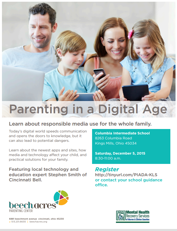 Parenting in a Digital Age Workshop