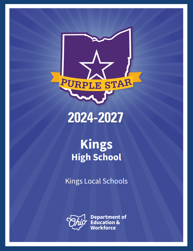 KHS Receives Purple Star Designation