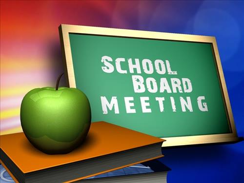 Kings School Board meeting graphic
