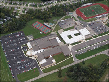 Aerial image of Kings High School