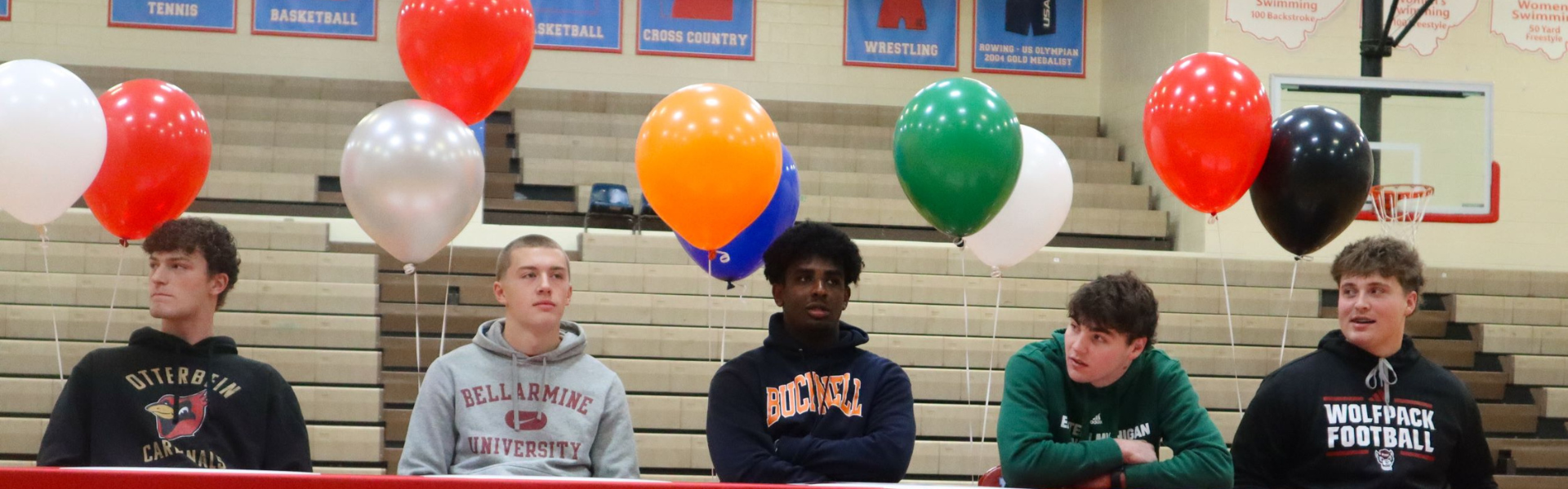 5 kings athletes sign to play college athletics